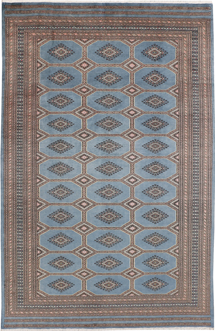 Light Slate Grey Jaldar 6' 7 x 10' 2 - No. 47740 - ALRUG Rug Store