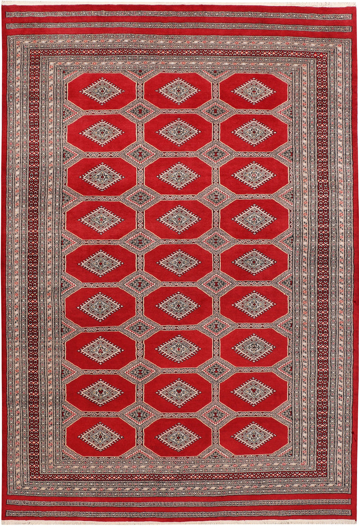 Firebrick Jaldar 6' 8 x 9' 9 - No. 47741 - ALRUG Rug Store