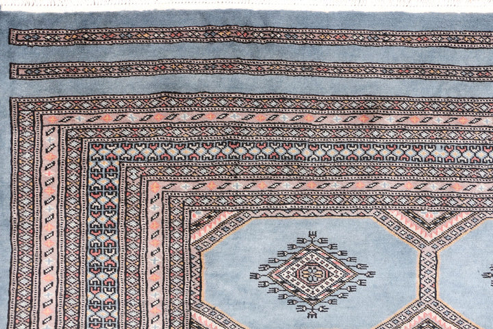 Light Slate Grey Jaldar 6' 7 x 9' 10 - No. 47742 - ALRUG Rug Store