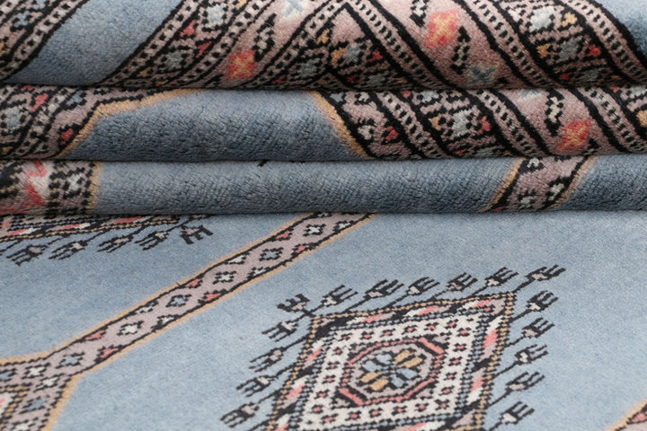 Light Slate Grey Jaldar 6' 7 x 9' 10 - No. 47742 - ALRUG Rug Store