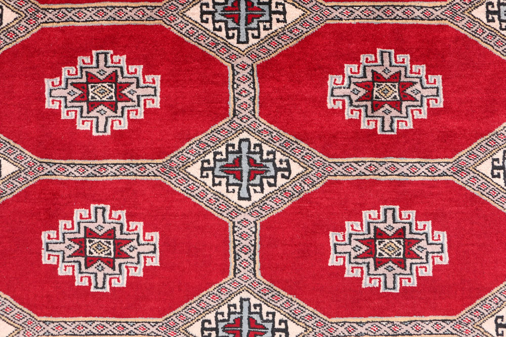 Dark Red Jaldar 6' 7 x 10' 3 - No. 47743 - ALRUG Rug Store