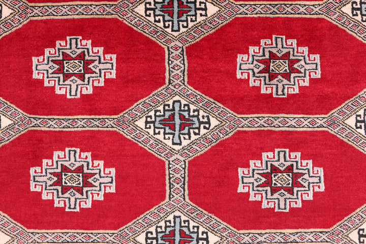 Dark Red Jaldar 6' 7 x 10' 3 - No. 47743 - ALRUG Rug Store