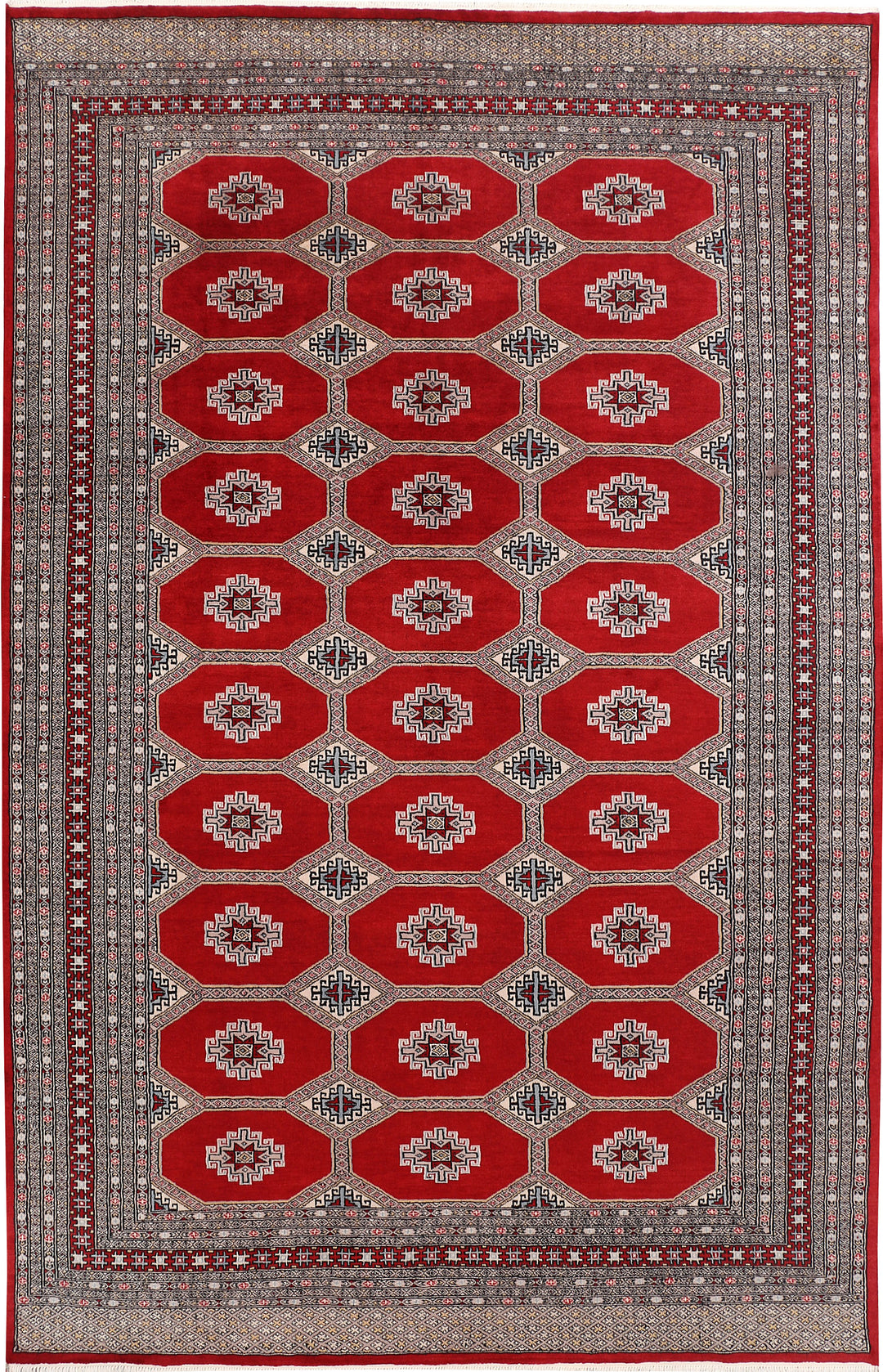 Dark Red Jaldar 6' 7 x 10' 3 - No. 47743 - ALRUG Rug Store