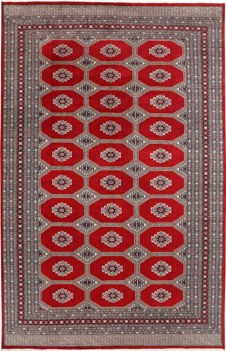Dark Red Jaldar 6' 7 x 10' 3 - No. 47743 - ALRUG Rug Store