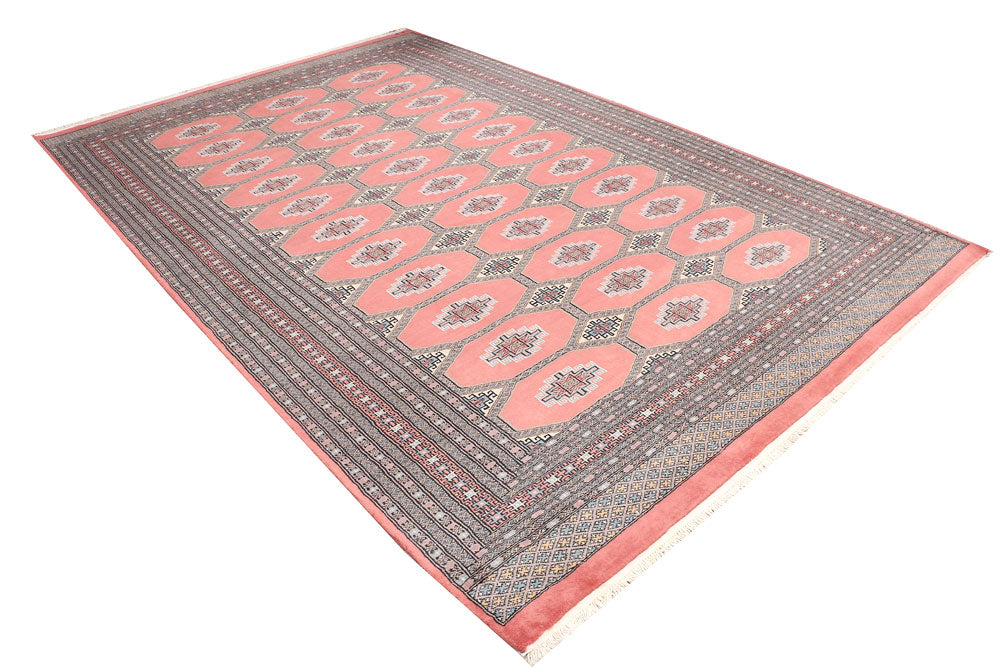 Dark Salmon Jaldar 6' 8 x 10' 2 - No. 47744 - ALRUG Rug Store