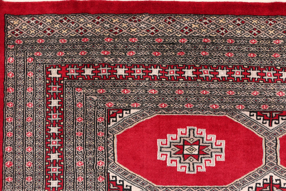Firebrick Jaldar 6' 6 x 9' 9 - No. 47746 - ALRUG Rug Store