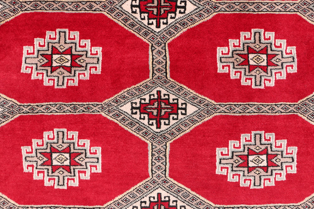 Firebrick Jaldar 6' 6 x 9' 9 - No. 47746 - ALRUG Rug Store