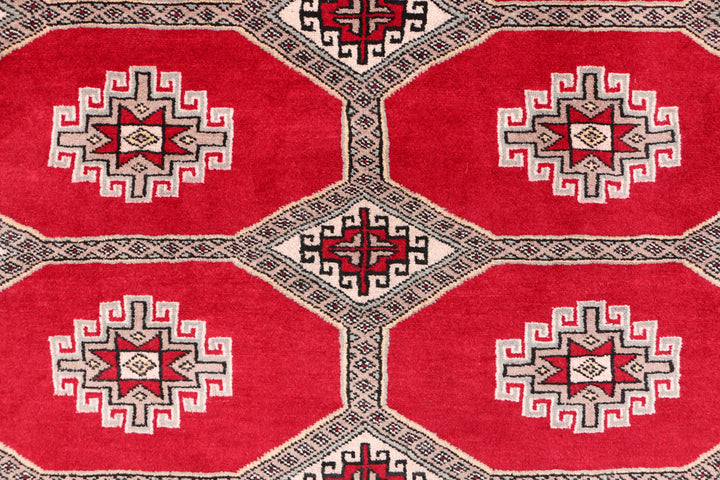 Firebrick Jaldar 6' 6 x 9' 9 - No. 47746 - ALRUG Rug Store