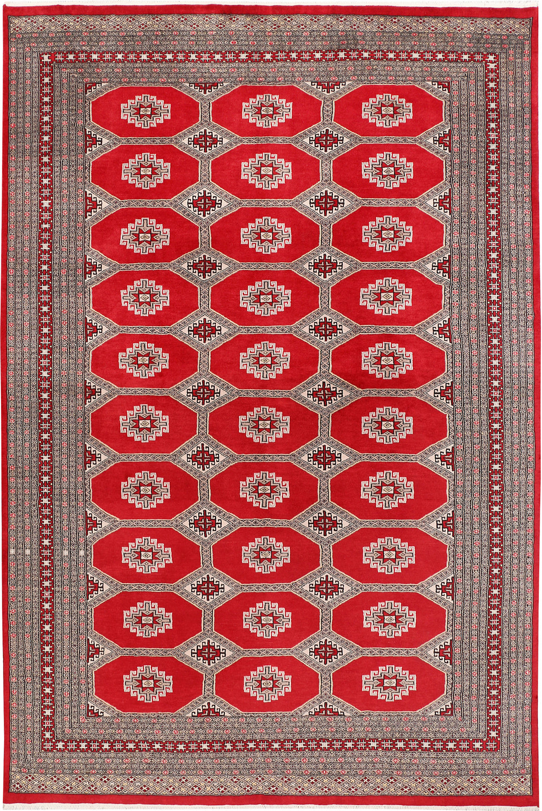 Firebrick Jaldar 6' 6 x 9' 9 - No. 47746 - ALRUG Rug Store