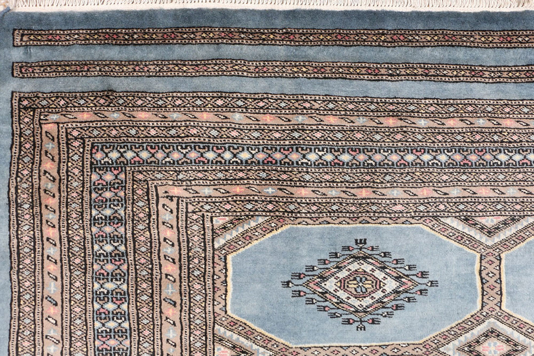 Light Slate Grey Jaldar 6'  6" x 10'  5" - No. QA69784