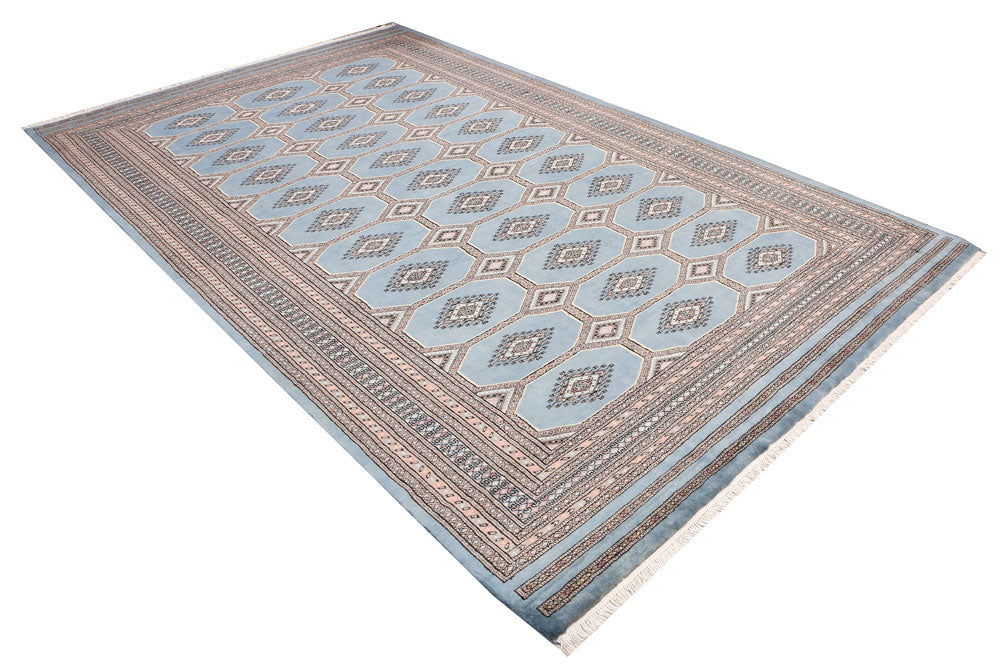 Light Slate Grey Jaldar 6' 6 x 10' 5 - No. 47747 - ALRUG Rug Store