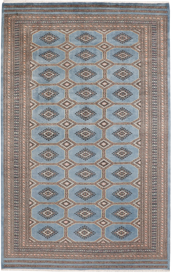 Light Slate Grey Jaldar 6' 6 x 10' 5 - No. 47747 - ALRUG Rug Store