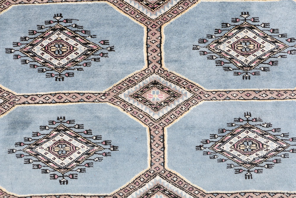 Light Slate Grey Jaldar 6' 7 x 10' 5 - No. 47749 - ALRUG Rug Store