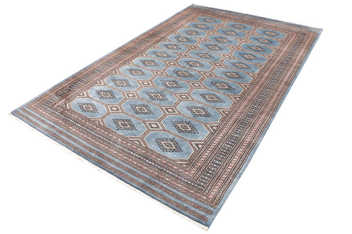 Light Slate Grey Jaldar 6' 7 x 10' 5 - No. 47749 - ALRUG Rug Store
