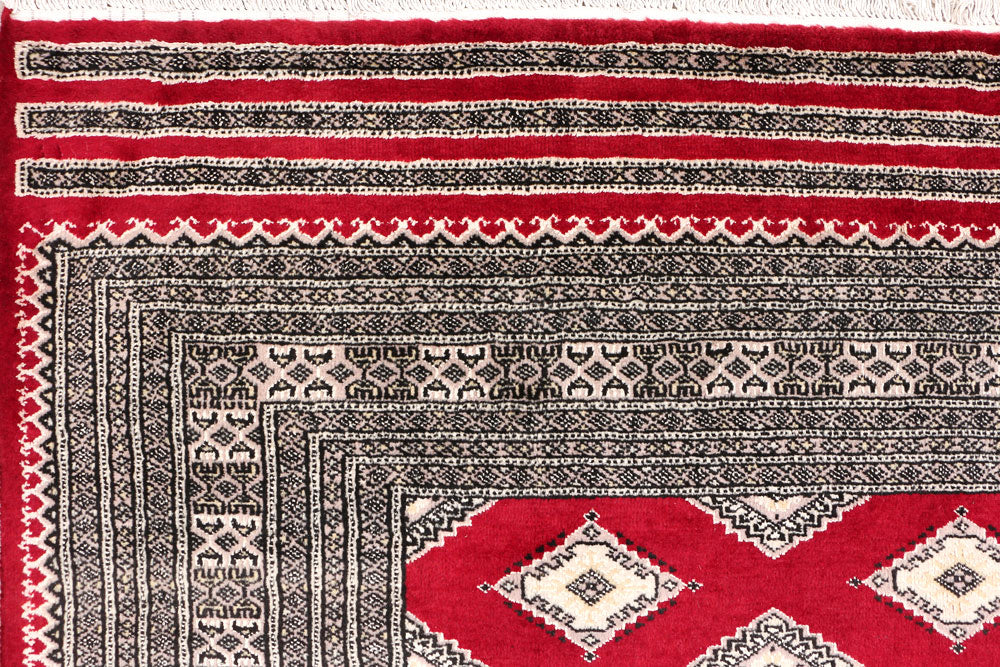 Dark Red Jaldar 6' 7 x 10' 2 - No. 47750 - ALRUG Rug Store