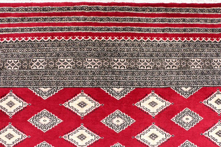 Dark Red Jaldar 6' 7 x 10' 2 - No. 47750 - ALRUG Rug Store