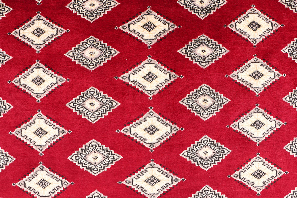 Dark Red Jaldar 6' 7 x 10' 2 - No. 47750 - ALRUG Rug Store