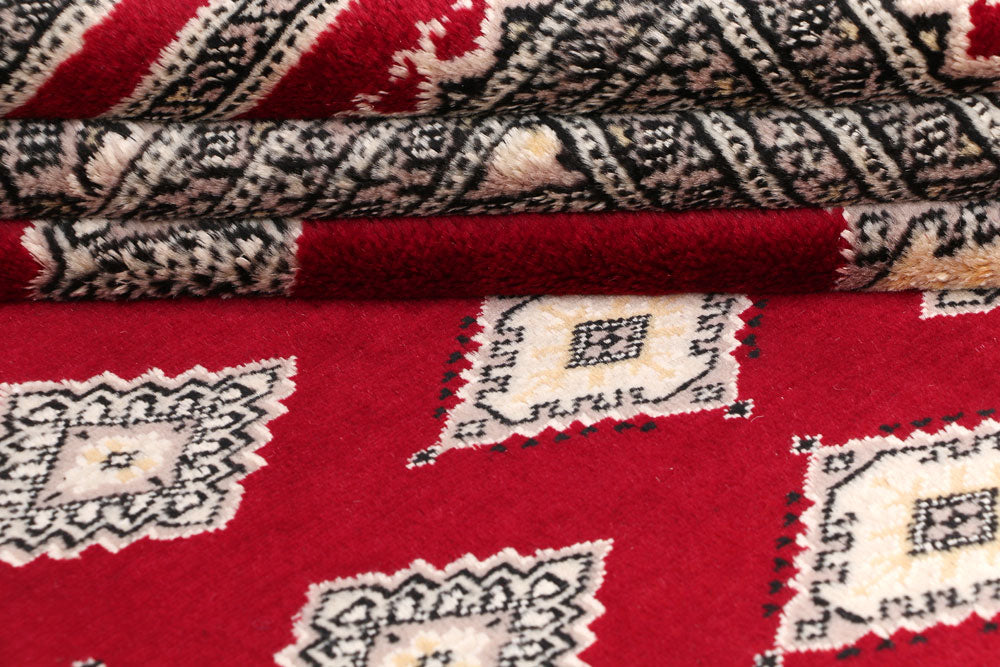 Dark Red Jaldar 6' 7 x 10' 2 - No. 47750 - ALRUG Rug Store