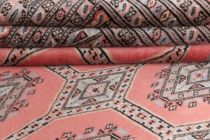 Dark Salmon Jaldar 6'  9" x 9'  10" - No. QA97097