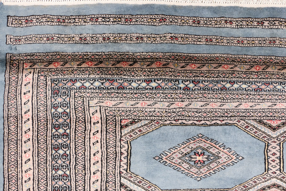 Light Slate Grey Jaldar 6' 7 x 10' 9 - No. 47753 - ALRUG Rug Store