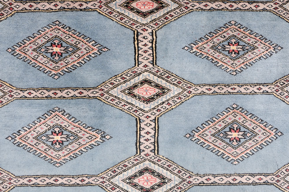 Light Slate Grey Jaldar 6' 7 x 10' 9 - No. 47753 - ALRUG Rug Store