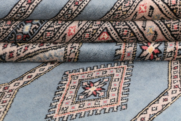 Light Slate Grey Jaldar 6' 7 x 10' 9 - No. 47753 - ALRUG Rug Store