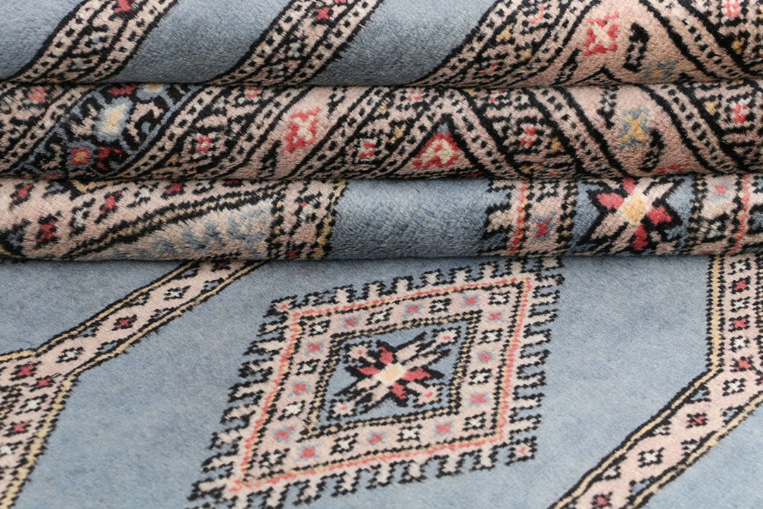 Light Slate Grey Jaldar 6'  7" x 10'  9" - No. QA18934