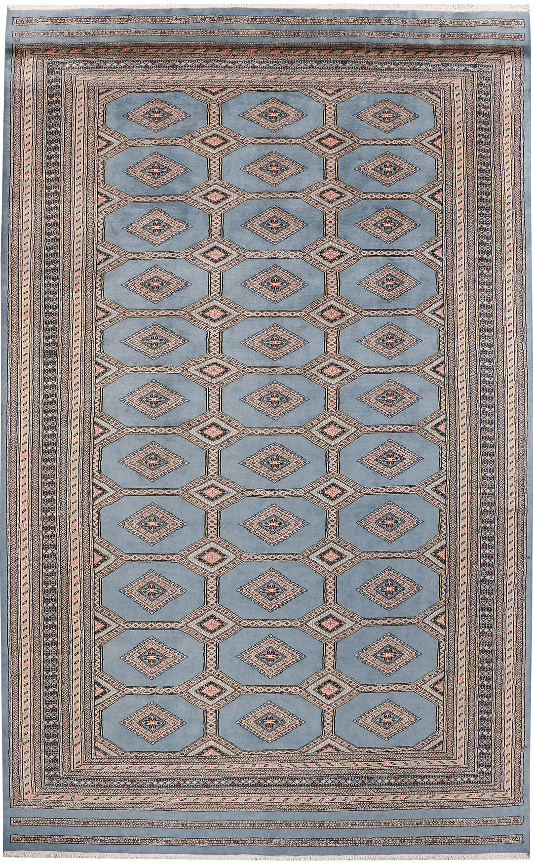 Light Slate Grey Jaldar 6' 7 x 10' 9 - No. 47753 - ALRUG Rug Store