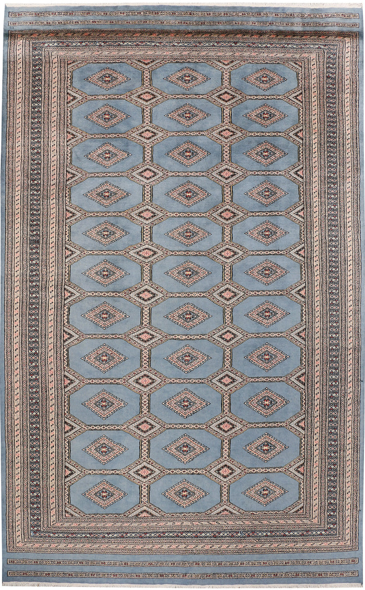 Light Slate Grey Jaldar 6' 7 x 10' 9 - No. 47753 - ALRUG Rug Store