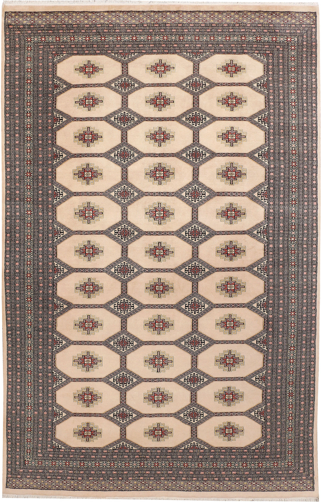Bisque Jaldar 6' 7 x 10' 4 - No. 47754 - ALRUG Rug Store