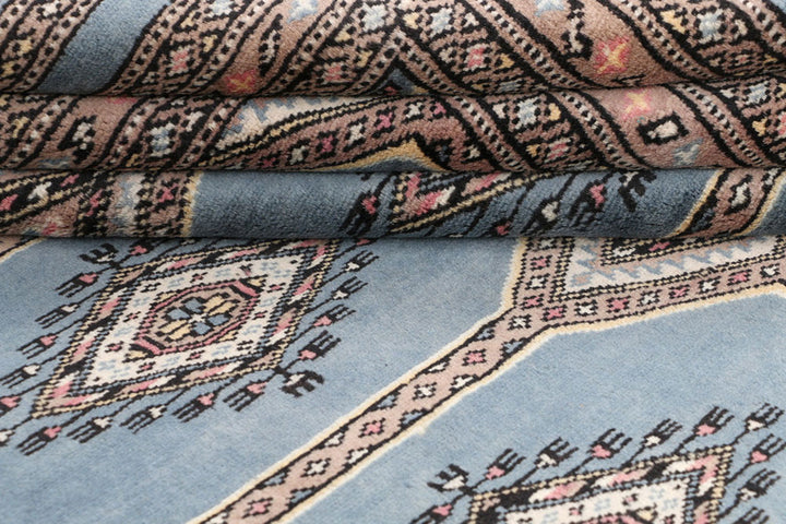 Light Slate Grey Jaldar 6'  7" x 10'  8" - No. QA79569