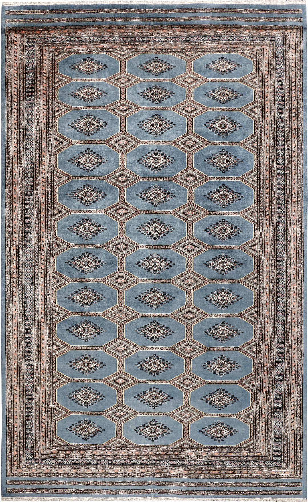 Light Slate Grey Jaldar 6' 7 x 10' 8 - No. 47755 - ALRUG Rug Store