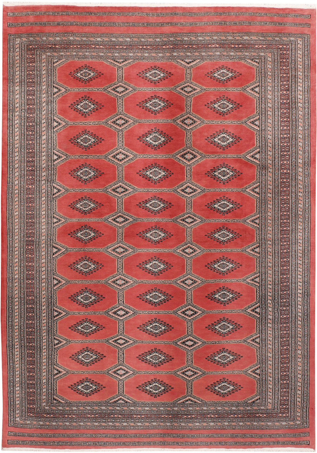 Salmon Jaldar 6' 7 x 10' - No. 47756 - ALRUG Rug Store