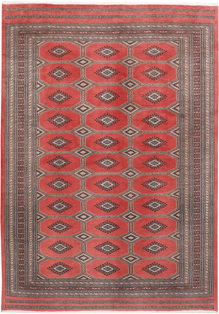Salmon Jaldar 6' 7 x 10' - No. 47756 - ALRUG Rug Store