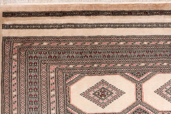 Navajo White Jaldar 6' 7 x 10' 5 - No. 47757 - ALRUG Rug Store