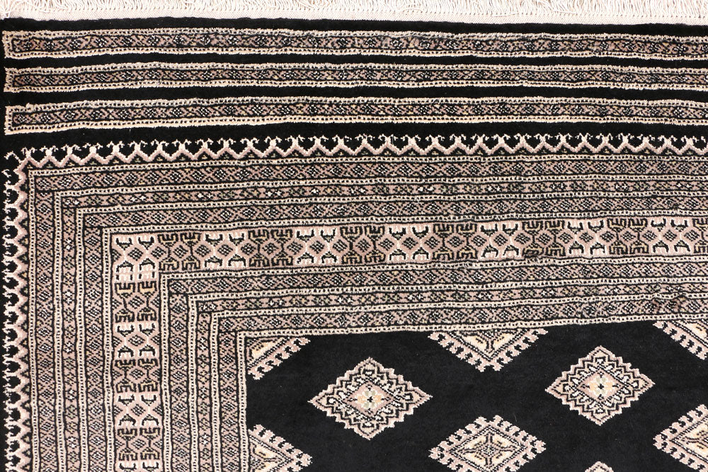 Black Jaldar 6' 7 x 9' 9 - No. 47758 - ALRUG Rug Store