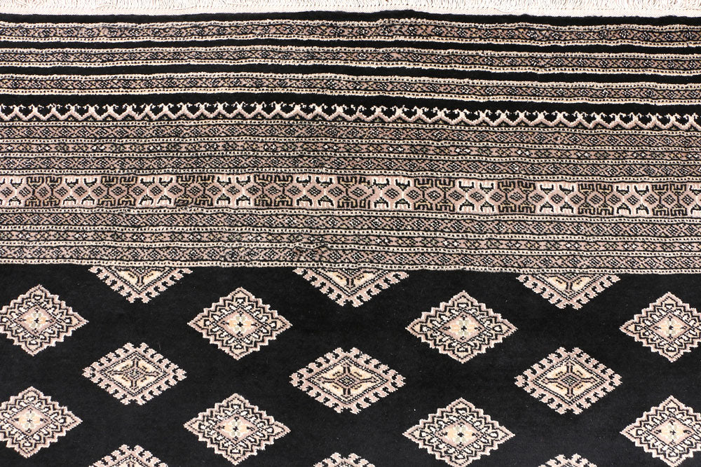 Black Jaldar 6' 7 x 9' 9 - No. 47758 - ALRUG Rug Store