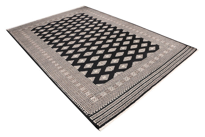 Black Jaldar 6' 7 x 9' 9 - No. 47758 - ALRUG Rug Store