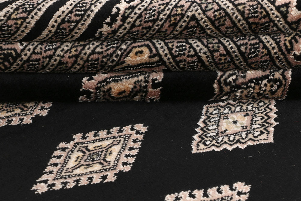 Black Jaldar 6' 7 x 9' 9 - No. 47758 - ALRUG Rug Store