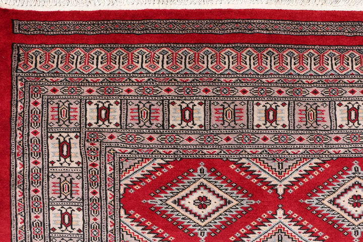 Dark Red Jaldar 6' 7 x 9' 11 - No. 47759 - ALRUG Rug Store