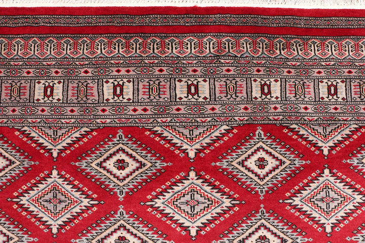 Dark Red Jaldar 6' 7 x 9' 11 - No. 47759 - ALRUG Rug Store