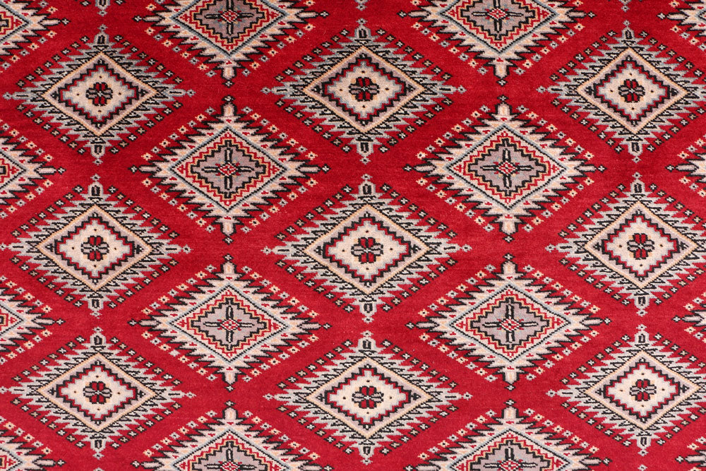 Dark Red Jaldar 6' 7 x 9' 11 - No. 47759 - ALRUG Rug Store