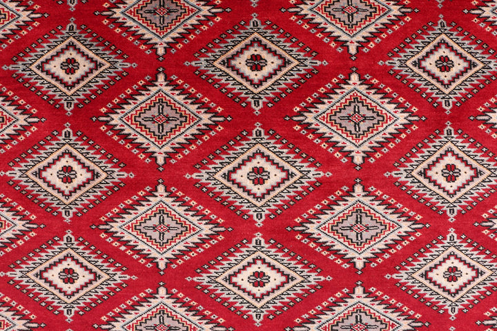 Dark Red Jaldar 6' 7 x 9' 11 - No. 47759 - ALRUG Rug Store