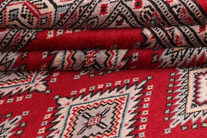 Dark Red Jaldar 6' 7 x 9' 11 - No. 47759 - ALRUG Rug Store