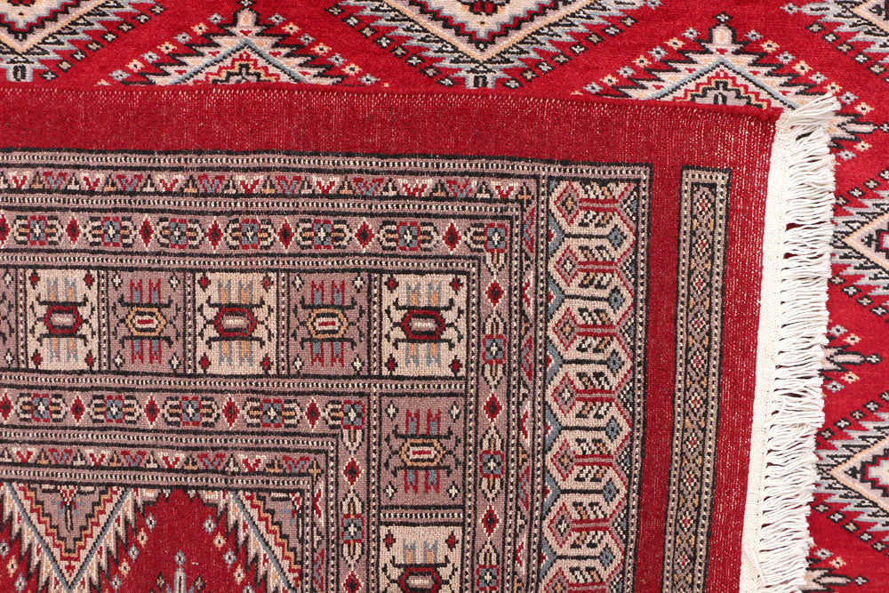 Dark Red Jaldar 6' 7 x 9' 11 - No. 47759 - ALRUG Rug Store