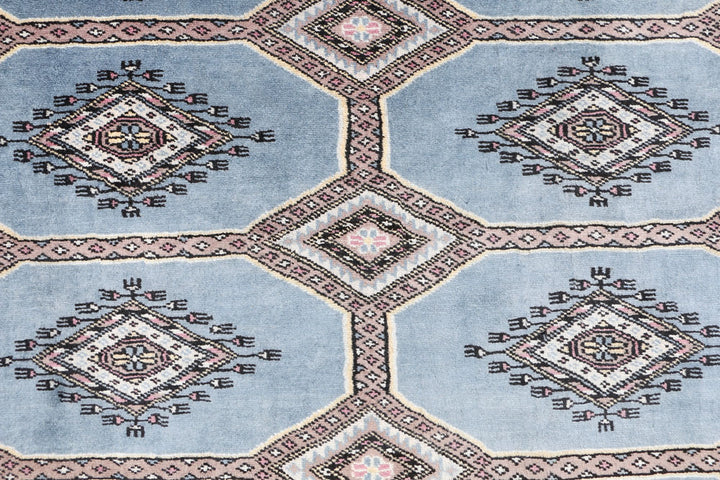 Light Slate Grey Jaldar 6' 8 x 9' 8 - No. 47760 - ALRUG Rug Store