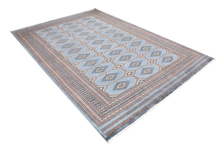 Light Slate Grey Jaldar 6' 8 x 9' 8 - No. 47760 - ALRUG Rug Store