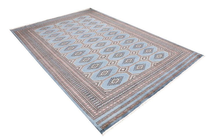 Light Slate Grey Jaldar 6'  8" x 9'  8" - No. QA28699