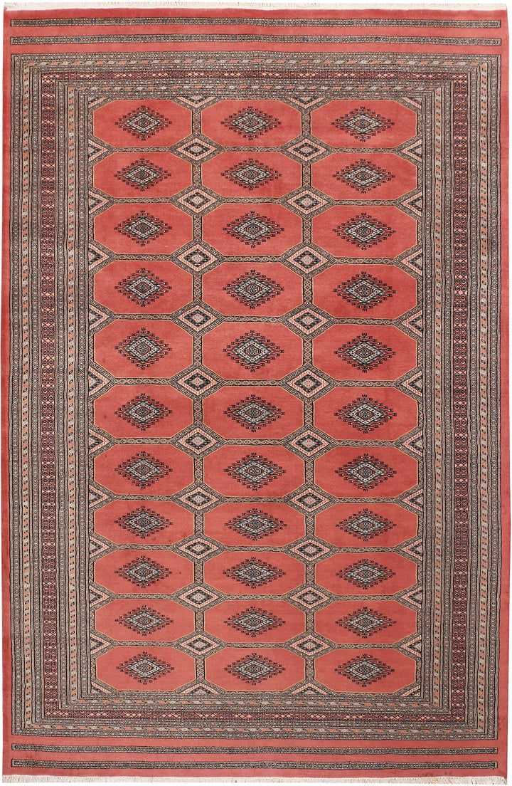 Salmon Jaldar 6' 7 x 10' 2 - No. 47762 - ALRUG Rug Store