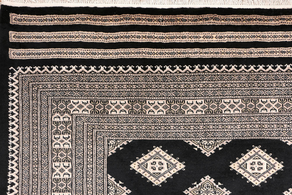 Black Jaldar 6' 7 x 10' 4 - No. 47763 - ALRUG Rug Store